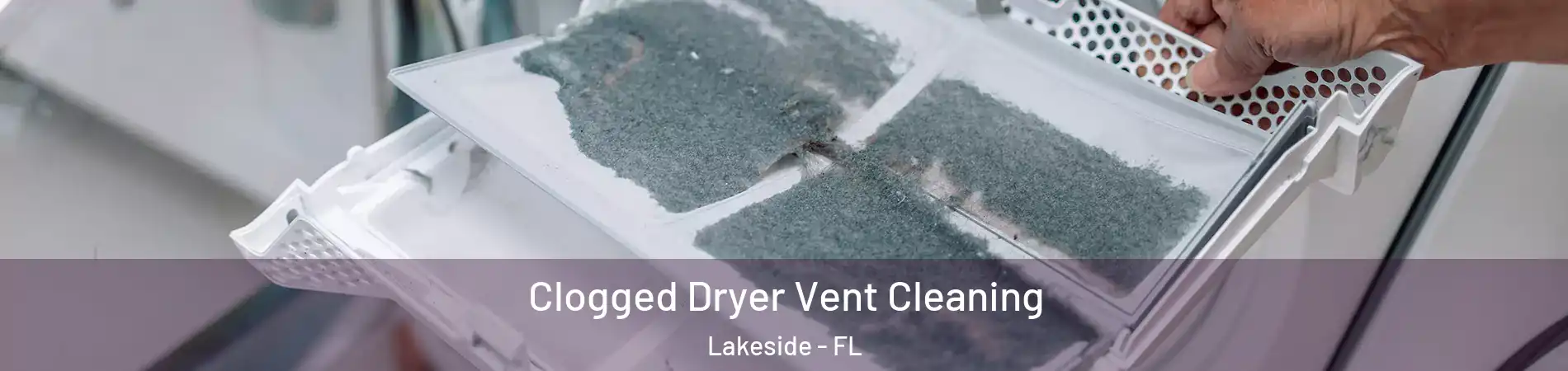  Clogged Dryer Vent Cleaning Lakeside - FL