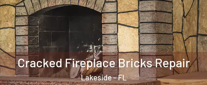  Cracked Fireplace Bricks Repair Lakeside - FL