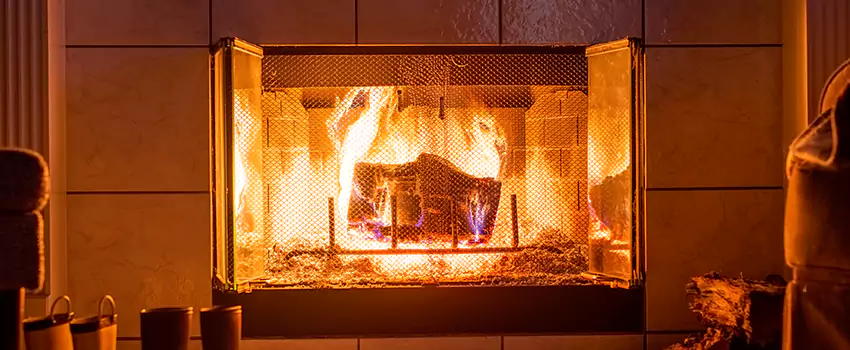 Mendota Hearth Landscape Fireplace Installation in Lakeside, Florida