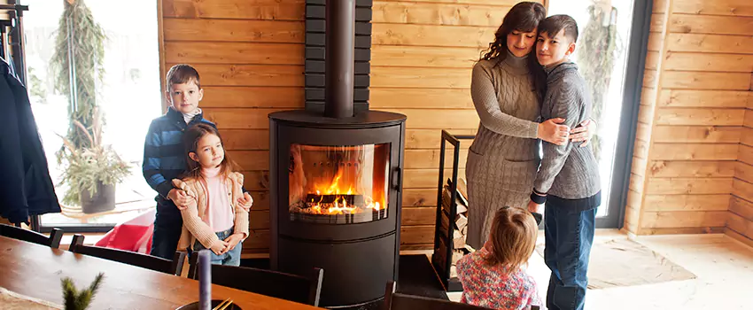 Morso Cast Iron Fireplace Insert Installation in Lakeside, Florida