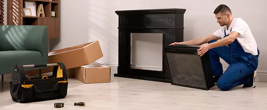 Old Rusted Metal Fireplace Repair And Replacement in Lakeside, FL