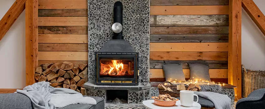 Thelin Hearth Products Direct Vent Gas Stove Fireplace Inspection in Lakeside, Florida